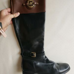 Michael kors 2 toned leather boots